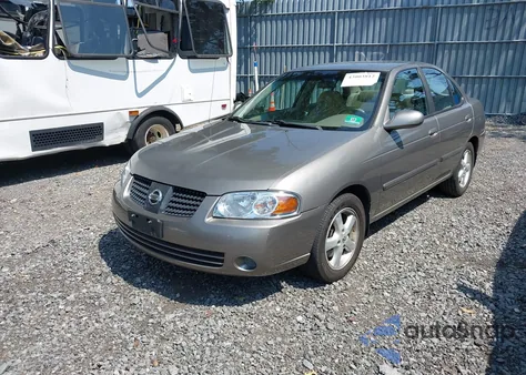 2004 Nissan Sentra 2.5S from USA, damaged, VIN 3N1AB51AX4L739343